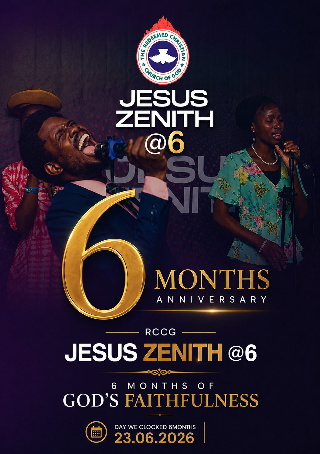 RCCG Jesus Zenith 6 Months Anniversary